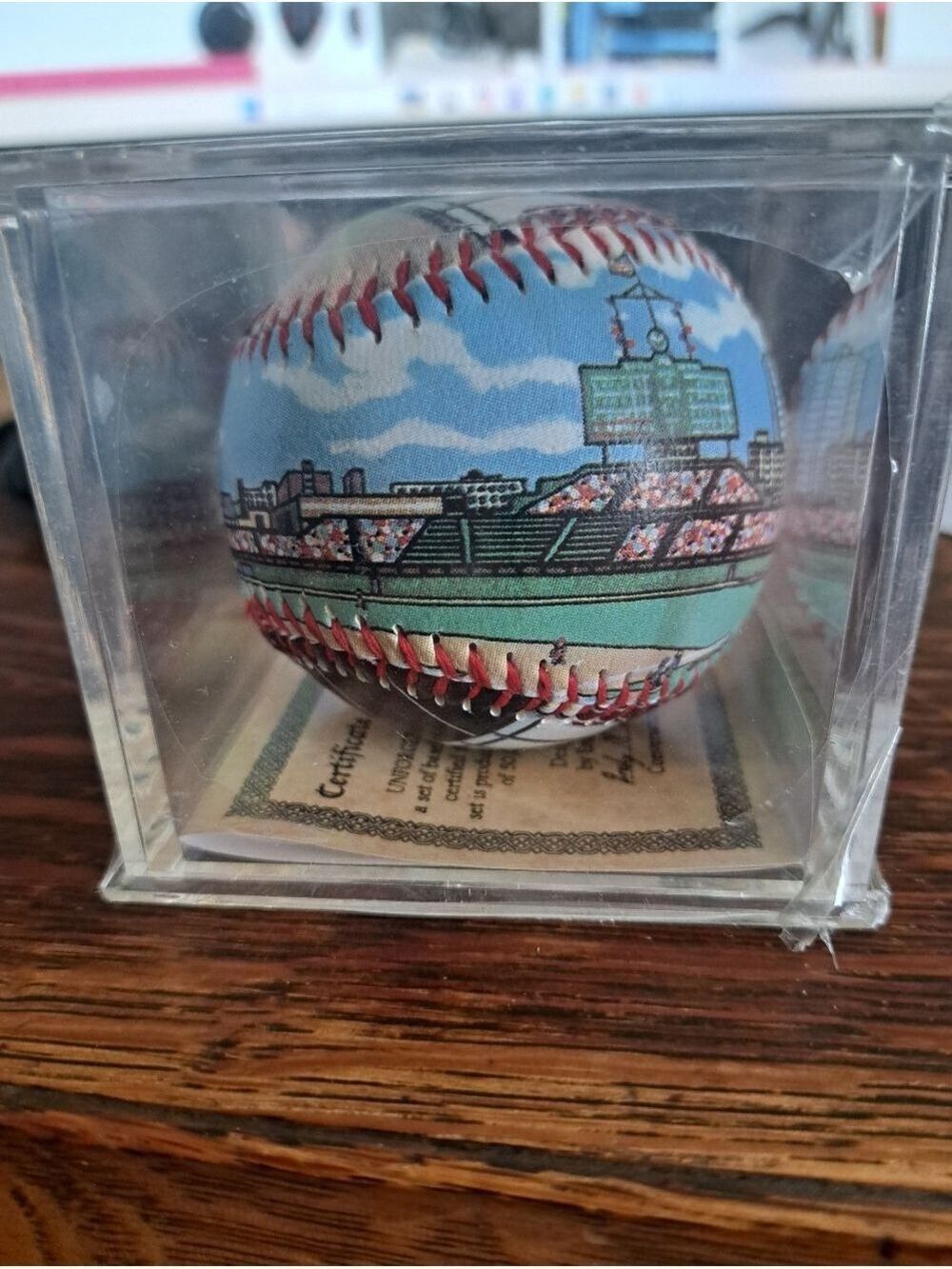 VTG Wrigley Field UNFORGETTABALL Limited Edition Baseball Collectible SEALED - Picture 6 of 6